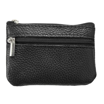 

Women Leather Mini Zip Coin Key Purse Money Wallet Pouch Gift Purse