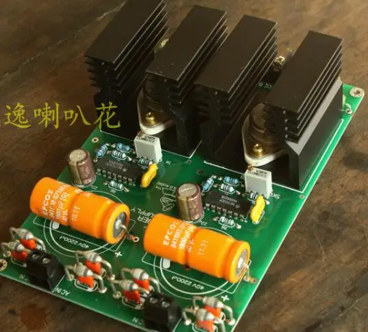 Upgraded version Регулируемый STUDER радио линии электропередачи 2N6688 Золотая печать источника питания доска 4-проводной входное напряжение переменно тока/Обновление версии - Цвет: Upgraded version