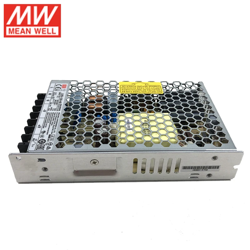MEAN WELL LRS-150-48 150 Вт 48 в импульсный источник питания 110 В/220 В переменного тока до 48 В постоянного тока 3.3A 158,4 Вт Meanwell Светодиодный светильник постоянного тока