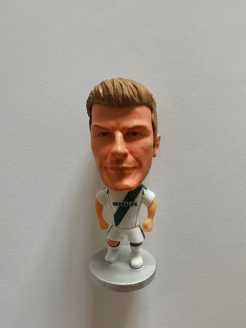 Cute Soccer Star Football Figure PVC Cake Decoration Doll 2020 Football Player Toys Fans Souvenir Birthday Gift Micro Landscape Beckham-LA