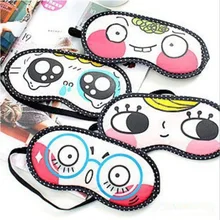 Южно-корейская ткань мультфильм глаза патч Печатный Экспрессия глаза патч глазная сетка Ланч ворс мультфильм Экспрессия