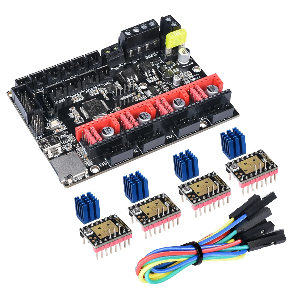 BIQU BIGTREETECH СКР мини E3 V1.2 32 бит Управление доска Интегральные TMC2209UART для Эндер 3/5 3D