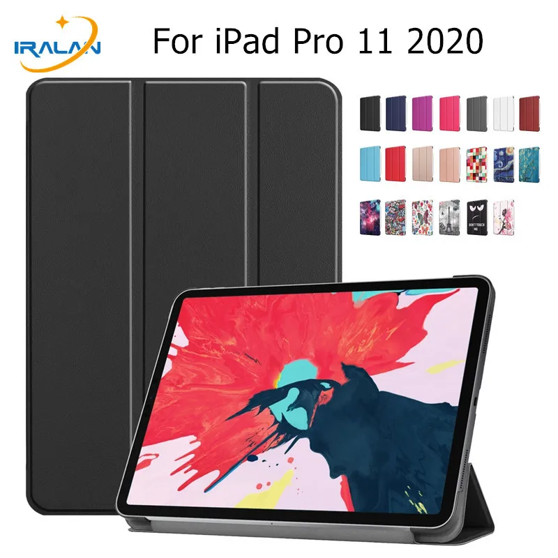 Новый Магнитный чехол для iPad Pro 11 2020 2 го поколения с откидной подставкой умный