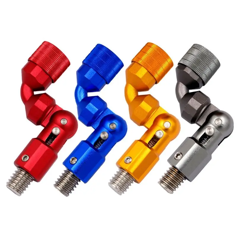 

Dip Net Folding Converter Aluminum Alloy Universal Conversion Head Fishing Nets Connector for 12 mm/0.47 in Nut