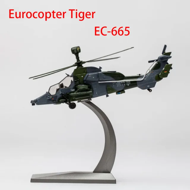 飛行機フィギュア 1/72 Scale EC-665 EC665 UHT Eurocopter Tiger Helicopter