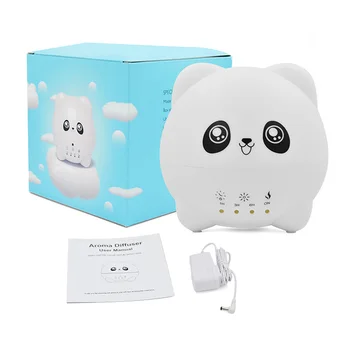 

USB 300ml Mini Essential Oil For Diffuser Air Humidifier Electric Aroma Diffuser Mute Ultrasonic Mist Maker Cartoon panda