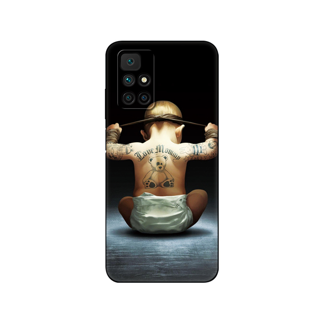 Redmi 10 Case Silicon Back Cover Phone Case For xiaomi Redmi 10 2022 Soft 6.5inch Redmi10 global bumper etui black tpu case