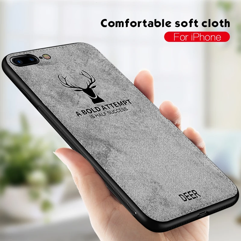 

Cloth Texture Case For iPhone Xs Max Xs Xr X 8 7 6 6S Plus Fashion Pattern Silicon TPU Cover Case For iPhone Xs Max X 8 7 6 6S