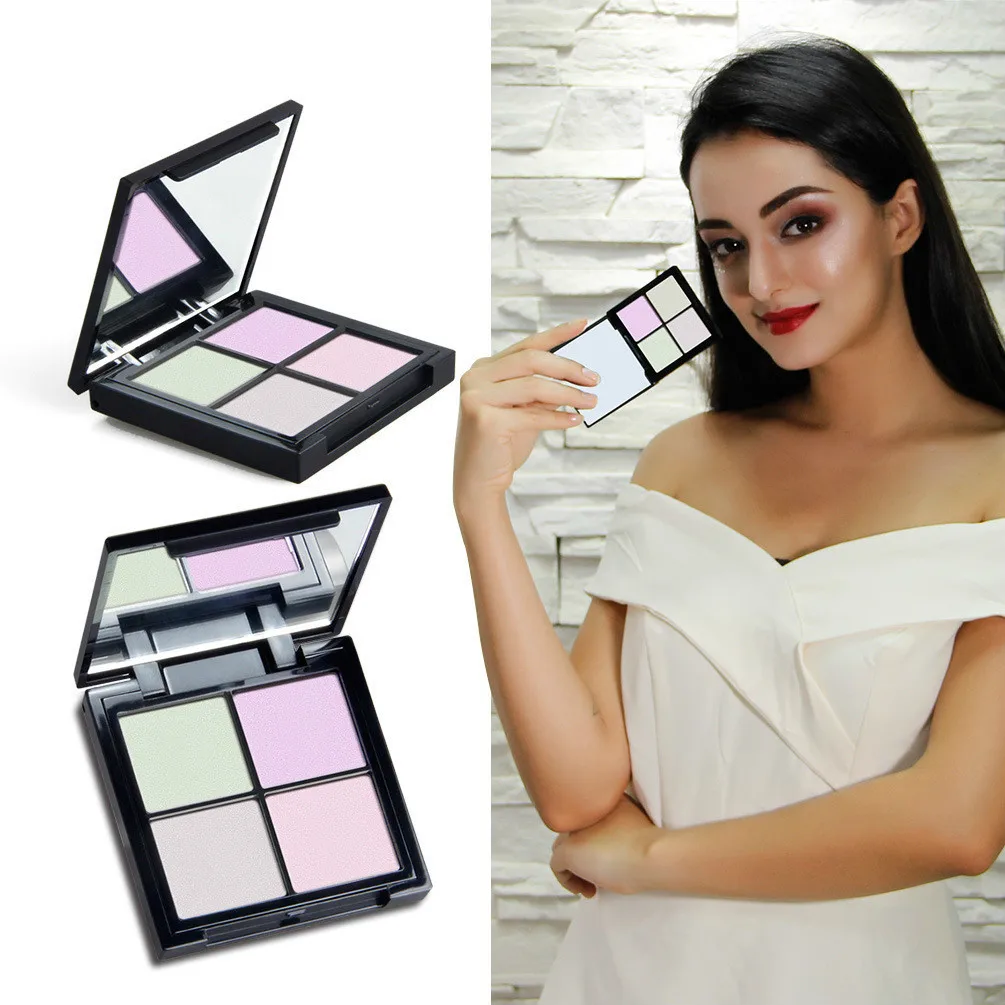Хайлайтер, пудра, палитра, макияж для лица, хайлайтер, палитра, мерцающая пудра, макияж, набор свечения, контур лица, ремонт