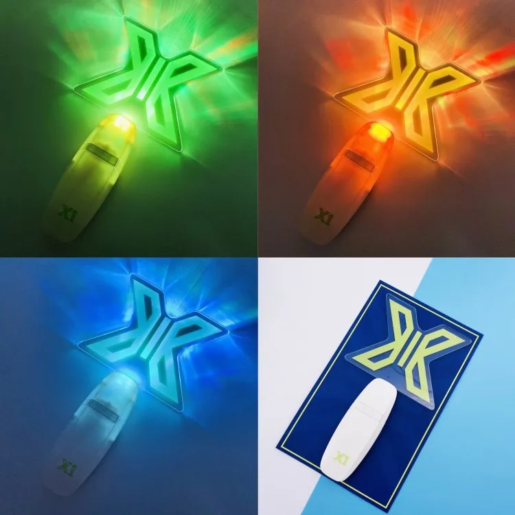 Новый kpop X1 многоцветный светильник палка вспышка Cheer светильник s kpop аксессуары подарок
