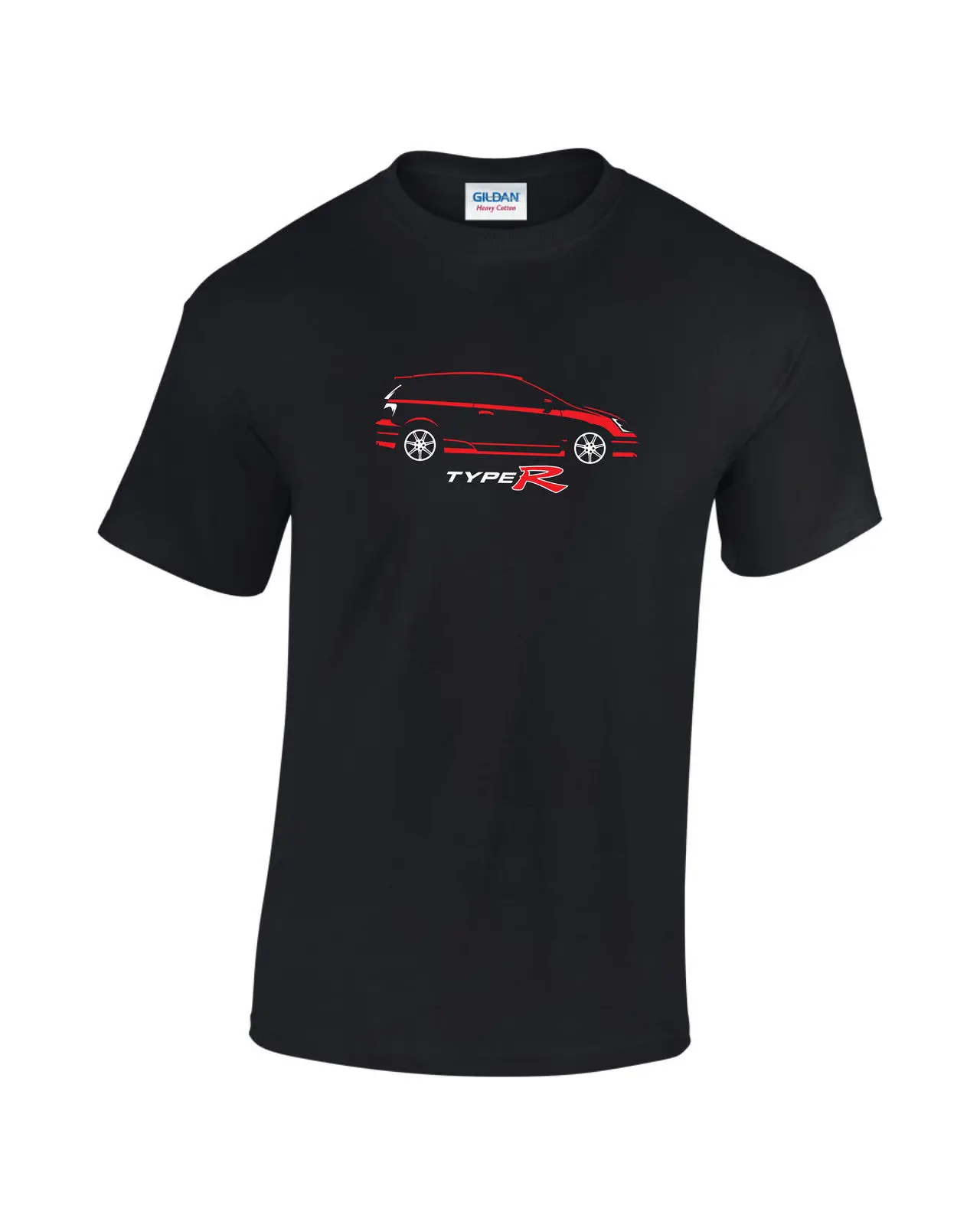 Newest 2019 Men'S Fashion Hipster Tees Summer Mens T Shirt Japan Car Civic Type R Classic Fitness T-Shirt |