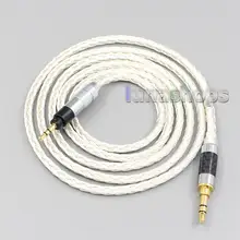 LN007208 16 Core OCC Silver Plated Headphone Earphone Cable For Sennheiser Urbanite XL On Over Ear