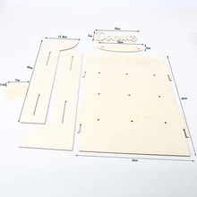 Ahşap Donut tutucu standı duvar ev dekorasyon için dükkan düğün partileri dayanıklı(China)