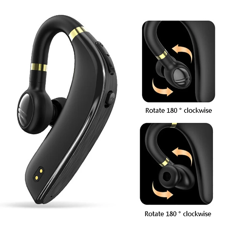 A10 Business Bluetooth Headset Bluetooth 5 0 Ear Mounting Wireless Headset Suitable for Office Driving Exercise