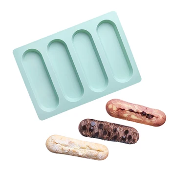 

Silicone Baguette Bake Mold Pan for Baking French Bread Mould Long loaf Cookie Non-stick Reusable Pan Bakeware Baking Tools