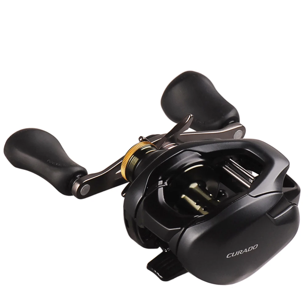 SHIMANO CURADO K Низкопрофильная спиннинговая Рыболовная катушка 200/201 200HG/201HG 6+ 1BB Hagane Body Bait литая Рыболовная катушка