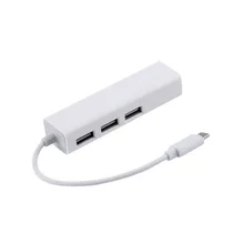 Горячая Новинка USB 3,1 type C USB-C несколько 3 портов концентратор с Ethernet Сетевая карта Eletronic наборы туалетных принадлежностей