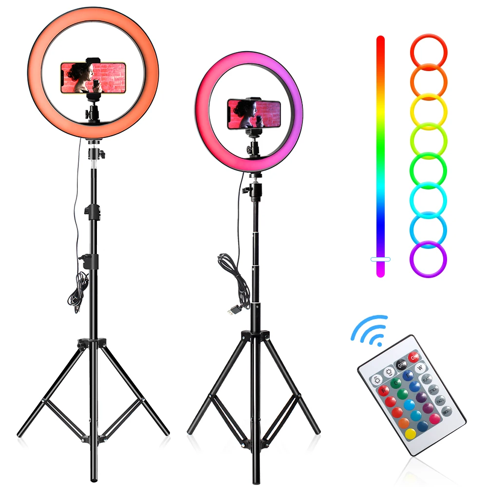 10 inch 16/18 Colors Ring Light 