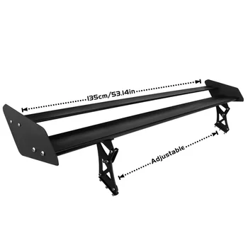 

F-UNION Universal Rear Wing Golf 7 Gt Wing Aluminum Lightweight Real Car Spoiler Clamp Type Trunk Spoiler For Sedan