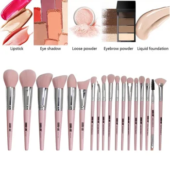 

Beauty Tools 18 Makeup Brush Set Professional Makeup Brush Set Multifunctional Powder Eyeshadow Lip Gloss Makeup Brush