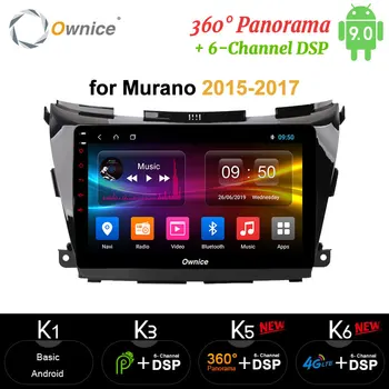 

Ownice 8core Android 9.0 GPS Navi DVD Radio Player carplay 4G LET DAB+ 360 Panorama DSP SPDIF For Nissan Murano 2015 2016 2017