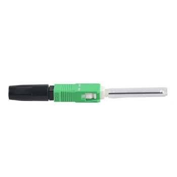 

100PCS Low Price Sale SC APC Hot Melt Optical Fiber Fast Connector FTTH Field Quick Assembly Fiber Optic connectors