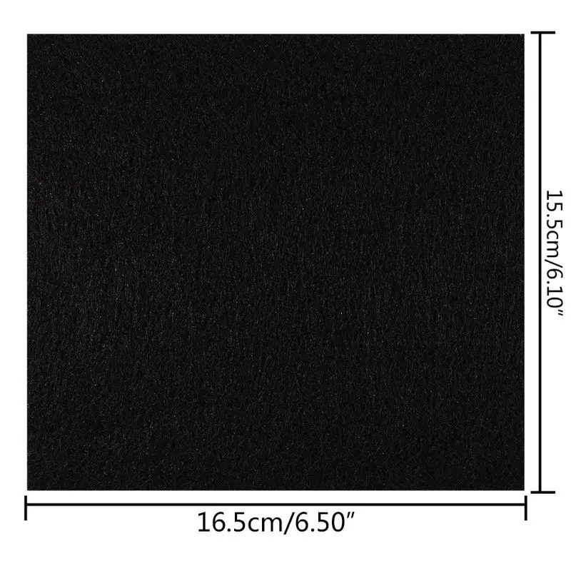 4/6Pcs Portable Cat Litter Box Activated Carbon Filter Pad Deodorant Pet Supply C63B