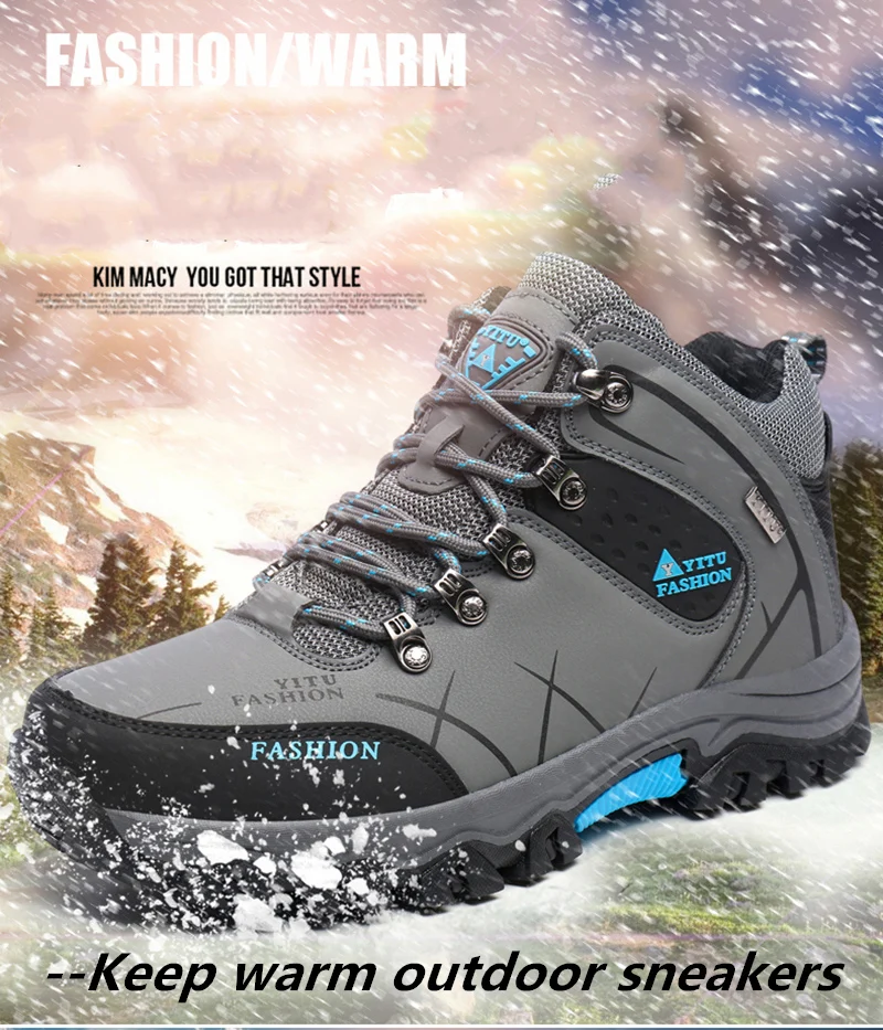 à prova dwaterproof água sapatos de escalada de montanha