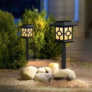 

Waterproof IP55 Lawn Lamps LED Solar Garden Light Outdoor Floor Yards Light for Household Outdoor Courtyard Ornament