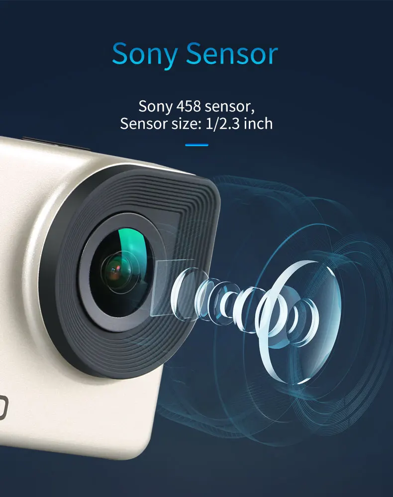 Оригинальная Экшн-камера Ultra HD 4 K/30fps WiFi 2," 170D подводная камера водонепроницаемая камера шлем камера Спортивная камера