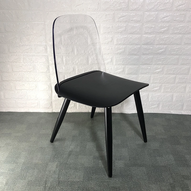 

northern europe transparent asia acrylic household modern simplicity makeup stool backrest originality desk nordic furniture