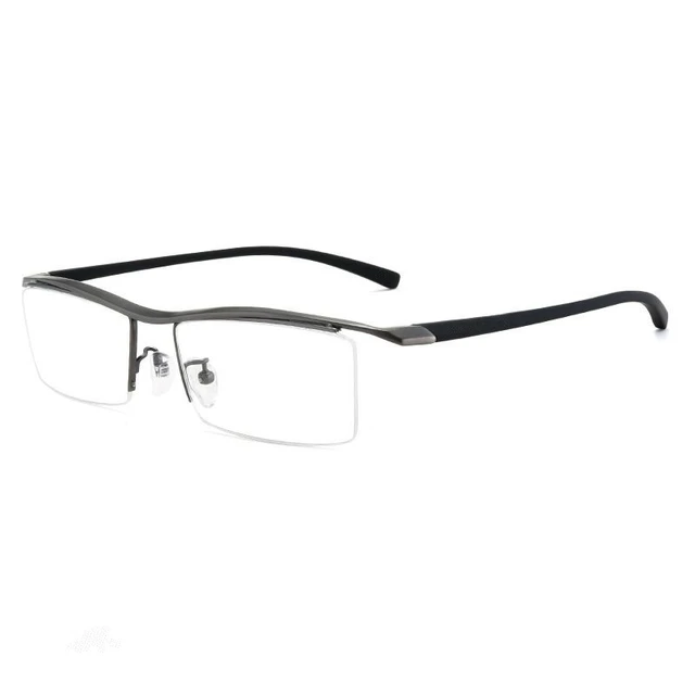 High-end business Spectacles half-rim Eyeglasses for men Frames