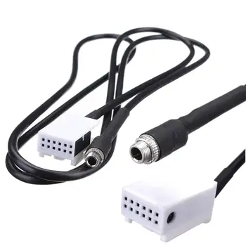 

Vehemo 3.5mm Car Audio Cable Cd Machine Car Cable Adapter Accessories AUX Adapter Cable for Magotan