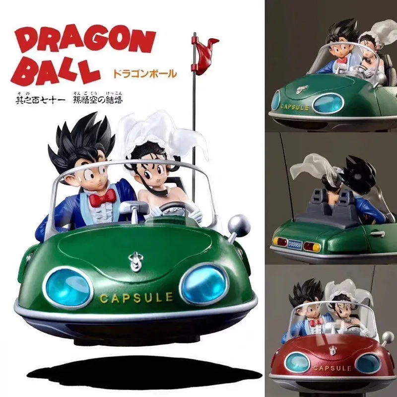 Фигурка аниме Son Goku Chichi фигурка дракона жемчуг свадебный автомобиль героя