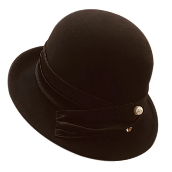 

Vintage Ladies Fedora, Wool Winter Hat, Wedding Hat, Top Hat