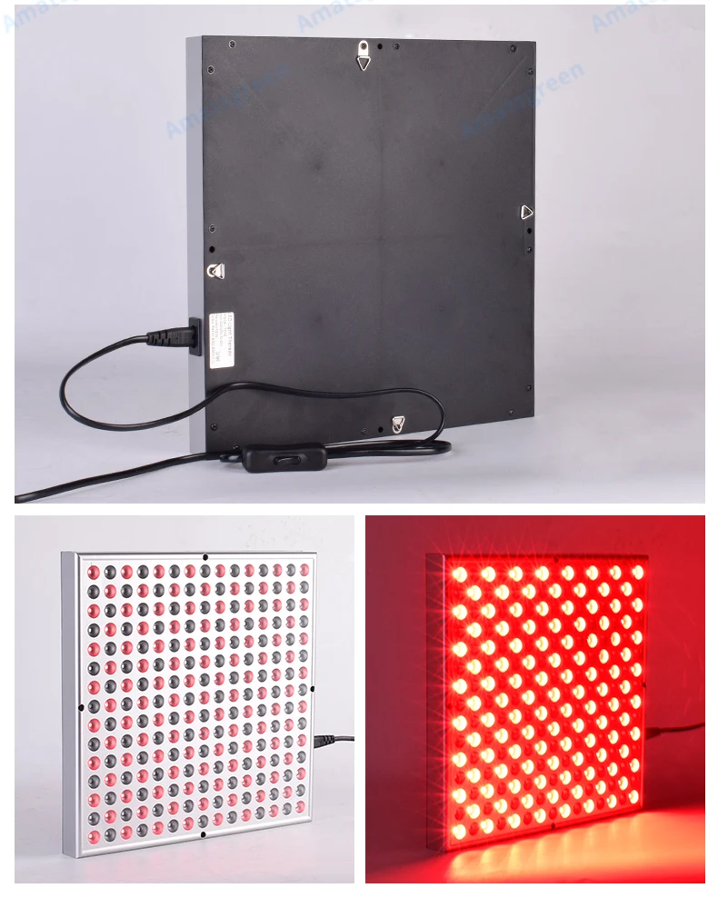 Anti Aging 45W Red 660nm Near Infrared 850nm LED Red Therapy Light for Skin Pain