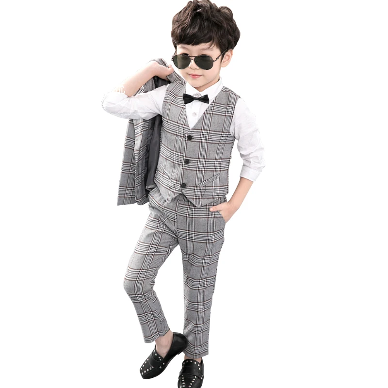 Baby boy checkered suit Clearance
