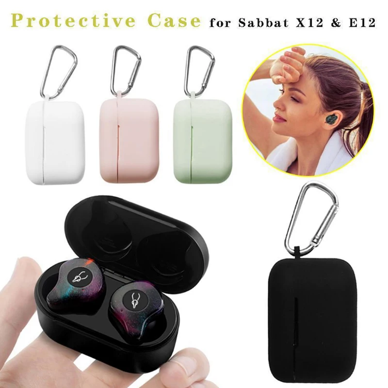 TPU Silicone Case Sabbat X12 and E12 Protective Cover for PRO Earphone Cove | Электроника