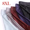 Lot de 4 boxers en Fiber de bambou pour hommes, culotte grande taille XXXXL, sous-vêtements respirants 5XL 6XL 7XL 8XL ► Photo 1/6