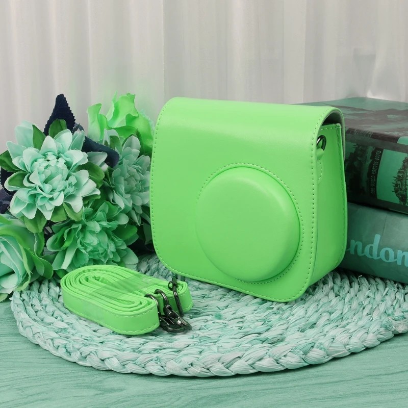 Дропшиппинг# Instax Mini 8 Mini 9 сумки для камеры искусственная кожа плечевой ремень чехол для Fujifilm