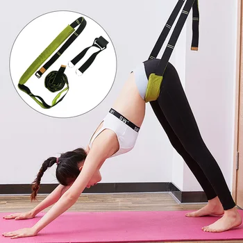 

Sports Band Stretching Strap Training Gymnastic Pilates Equipment Yoga Fitness Leg Waist Back Bend Ligament Assist Trainer
