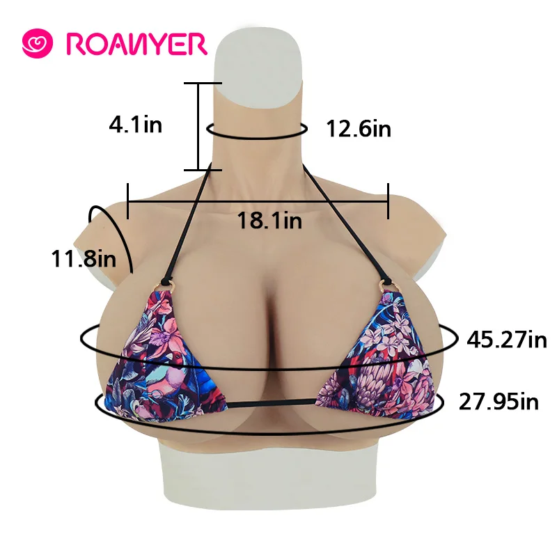ROANYER S чашки транссексуалов огромные груди формы для трансвеститов силиконовые