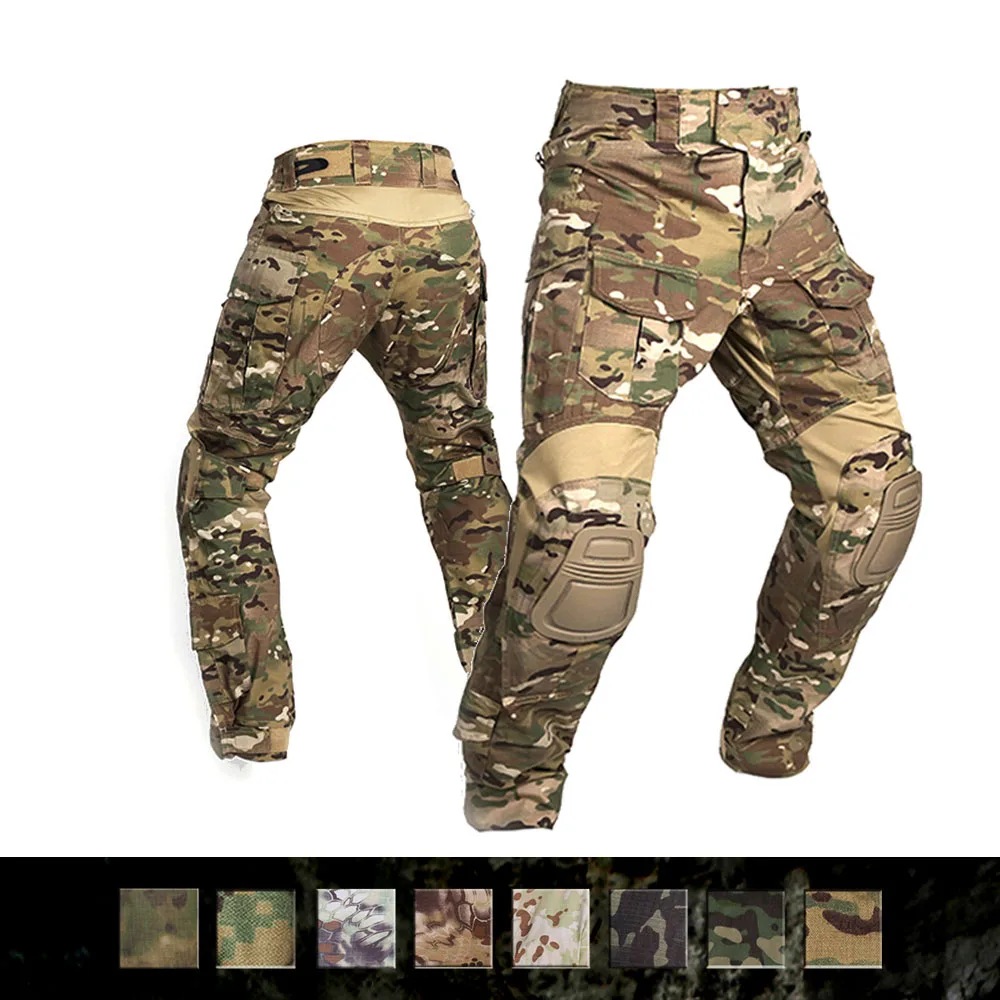 

EMERSON Combat G3 Pants Airsoft Military Tactical bdu Trousers with Knee Pad