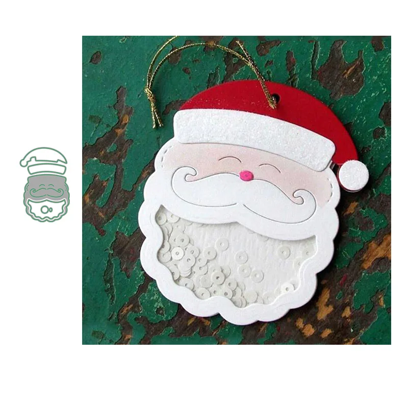 

Craft Metal cutting dies cut die mold Santa shaker Card Scrapbook paper craft knife mould blade punch stencils dies 2019 NEW