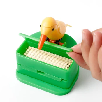 

Toothpick Holder Dispenser Cute Bird Hummingbird Toothpick Dispenser Gag Gift Cleaning Teeth Table Decoration Toothpick Box