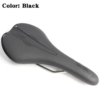 

Bicycle Saddle Sports Soft Cushion Seat For Mountain Road BMX Bike Bicycle Ergonomics Design Saddle Breathable Black/Red