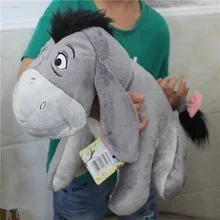 1 шт. 36 см 14 '' серый Eeyore Ослик материал животных милые мягкие плюшевые игрушки куклы день рождения Детская Подарочная коллекция