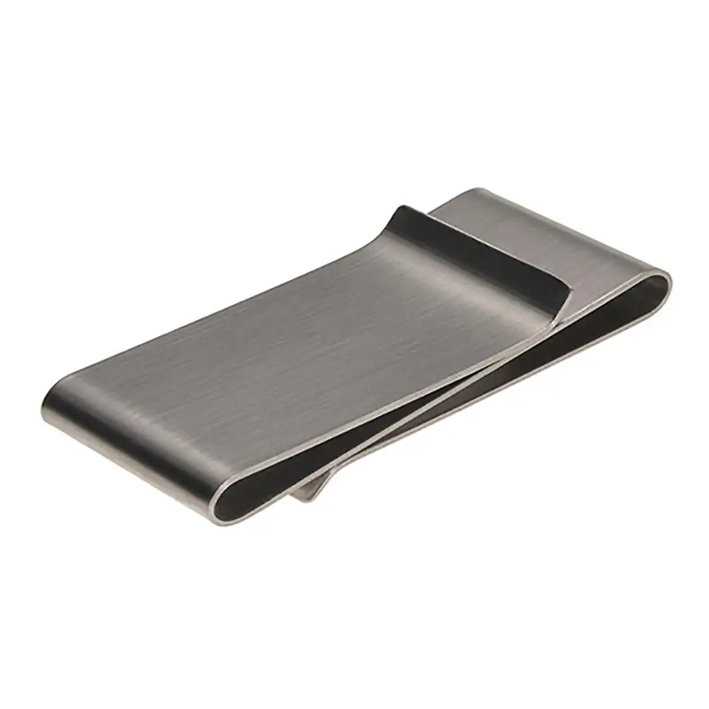Stainless Steel Money Clip Purse Wallet Credit Card ID Holder money clips wallet id credit card holder