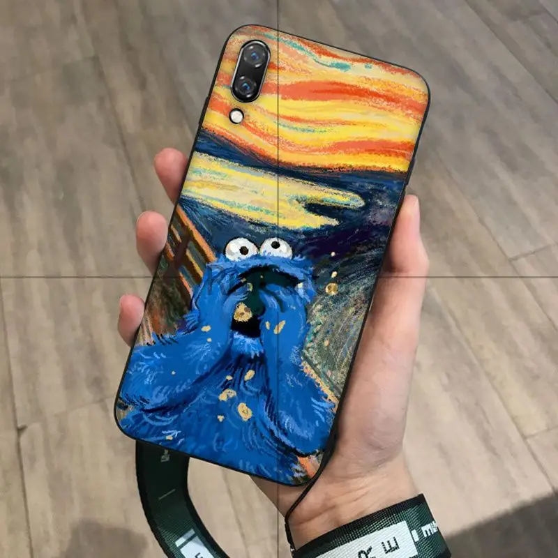 Scream by Munch Funny Arting cat