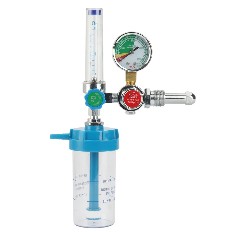 Medidor regulador de presión de inhalador de oxígeno WX-YQ-02 Rosca ma Medidor regulador de presión de inhalador de oxígeno WX-YQ-02 Rosca ma